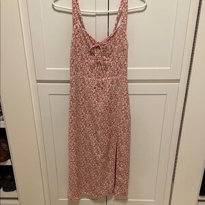 Abercrombie & Fitch Pink Knee-Length Slip Dress